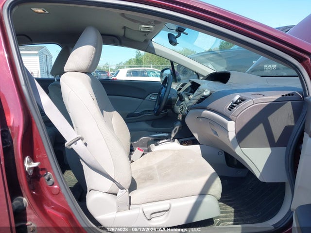 2012 Honda Civic Lx მანქანა იყიდება აუქციონზე, vin: 2HGFB2F4XCH044969, აუქციონის ნომერი: 12675028