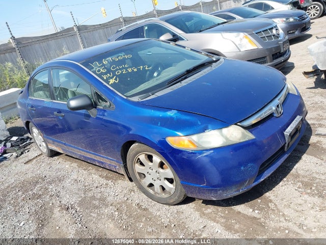 2006 Honda Civic Dx მანქანა იყიდება აუქციონზე, vin: 2HGFA15306H028872, აუქციონის ნომერი: 12675040
