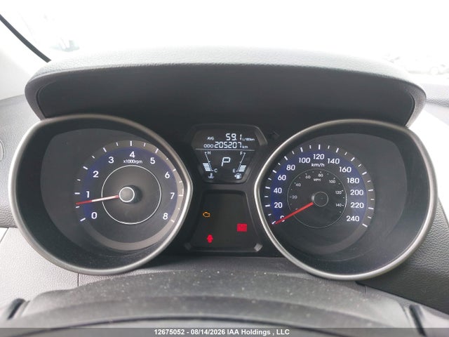 12675052 :رقم المزاد ، 5NPDH4AE8DH436356 vin ، 2013 Hyundai Elantra Gls/limited مزاد بيع