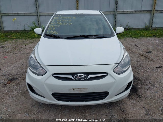 12675053 :رقم المزاد ، KMHCT4AE8DU466517 vin ، 2013 Hyundai Accent Gl مزاد بيع