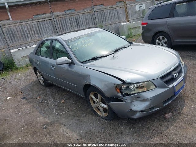 12675062 :رقم المزاد ، 5NPET46F57H279460 vin ، 2007 Hyundai Sonata Gl V6/gls V6 مزاد بيع