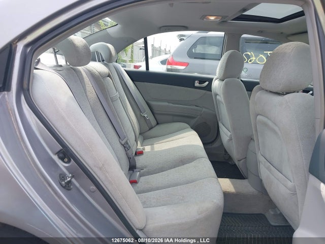 Продажа на аукционе авто 2007 Hyundai Sonata Gl V6/gls V6, vin: 5NPET46F57H279460, номер лота: 12675062