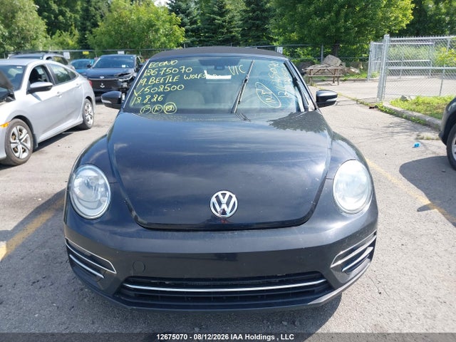 12675070 :رقم المزاد ، 3VW5DAAT0KM502500 vin ، 2019 Volkswagen Beetle Wolfsburg Edition مزاد بيع
