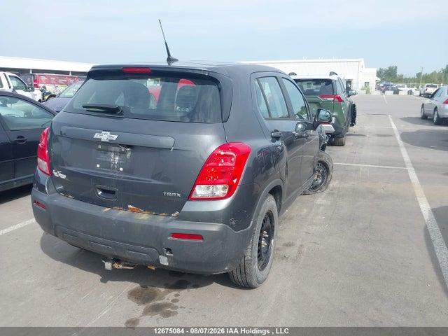 Chevrolet TRAX LS 2014 3GNCJKEB8EL193824 Image 4