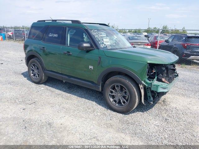 Продаж на аукціоні авто 2024 Ford Bronco Sport Big Bend, vin: 3FMCR9B69RRE51672, номер лоту: 12675087