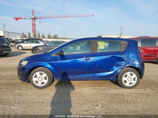 Продаж на аукціоні авто 2013 Chevrolet Sonic Ls Auto, vin: 1G1JA6EH8D4254405, номер лоту: 12670283