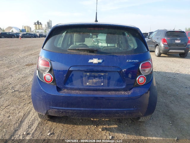 Продаж на аукціоні авто 2013 Chevrolet Sonic Ls Auto, vin: 1G1JA6EH8D4254405, номер лоту: 12670283