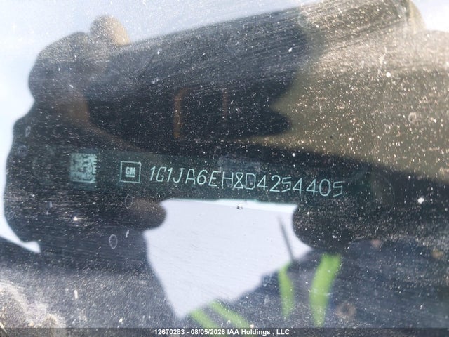 Продаж на аукціоні авто 2013 Chevrolet Sonic Ls Auto, vin: 1G1JA6EH8D4254405, номер лоту: 12670283