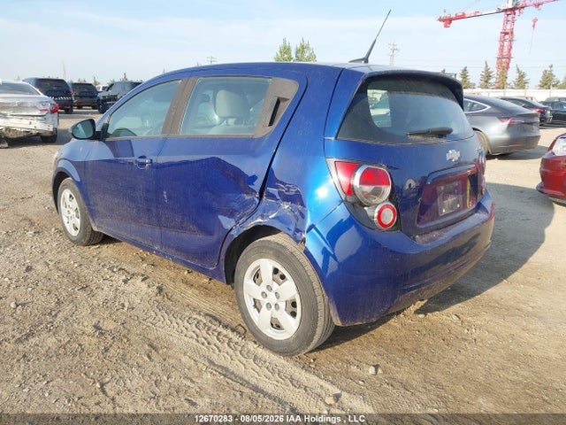 Продаж на аукціоні авто 2013 Chevrolet Sonic Ls Auto, vin: 1G1JA6EH8D4254405, номер лоту: 12670283