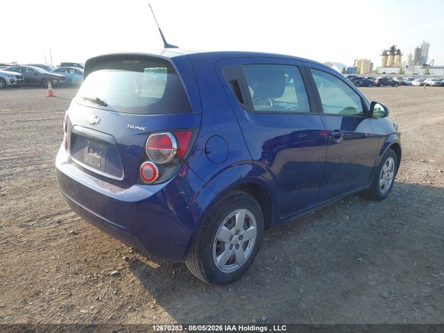 Продаж на аукціоні авто 2013 Chevrolet Sonic Ls Auto, vin: 1G1JA6EH8D4254405, номер лоту: 12670283