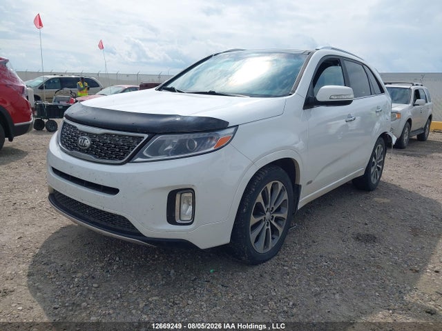 12669249 :رقم المزاد ، 5XYKWDA7XFG577731 vin ، 2015 Kia Sorento Sx مزاد بيع