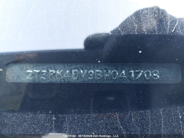 Продажа на аукционе авто 2011 Toyota Rav4 Sport, vin: 2T3RK4DV9BW041708, номер лота: 12675104