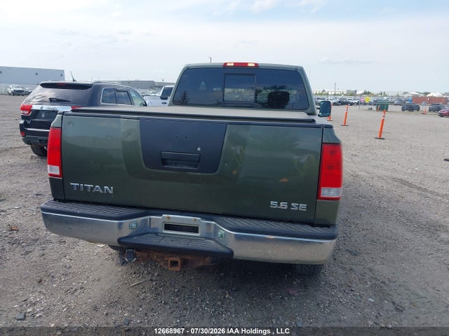 2004 Nissan Titan Se მანქანა იყიდება აუქციონზე, vin: 1N6AA06B64N584050, აუქციონის ნომერი: 12668967