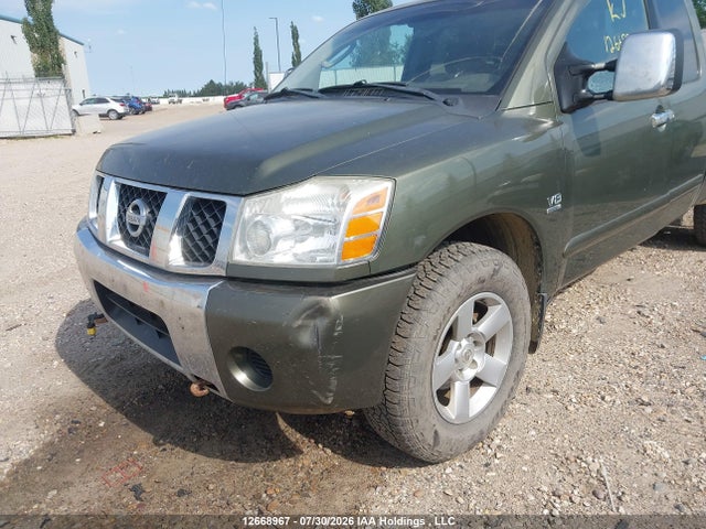 2004 Nissan Titan Se მანქანა იყიდება აუქციონზე, vin: 1N6AA06B64N584050, აუქციონის ნომერი: 12668967