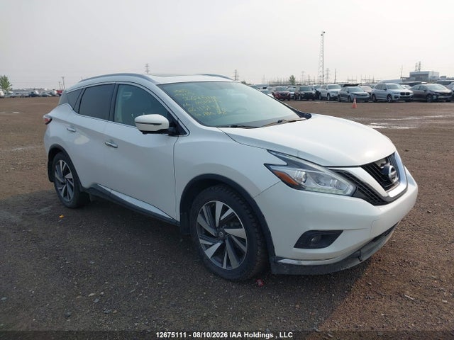Продаж на аукціоні авто 2016 Nissan Murano Platinum/sl/sv, vin: 5N1AZ2MH7GN113135, номер лоту: 12675111