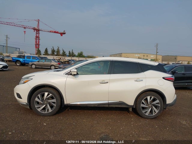 2016 Nissan Murano Platinum/sl/sv მანქანა იყიდება აუქციონზე, vin: 5N1AZ2MH7GN113135, აუქციონის ნომერი: 12675111