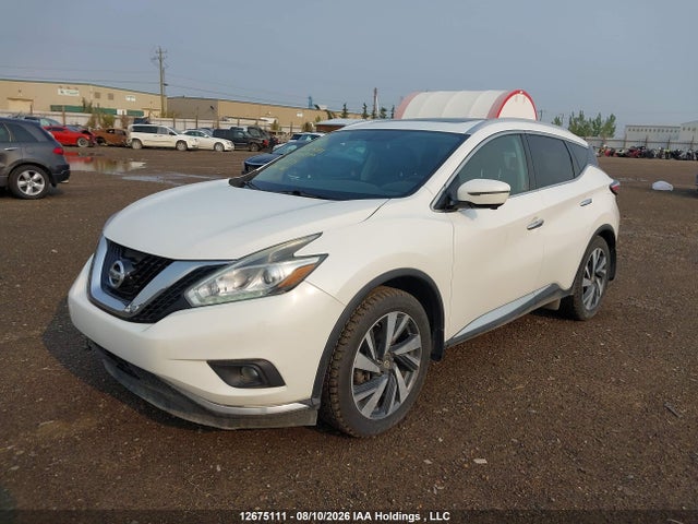2016 Nissan Murano Platinum/sl/sv მანქანა იყიდება აუქციონზე, vin: 5N1AZ2MH7GN113135, აუქციონის ნომერი: 12675111