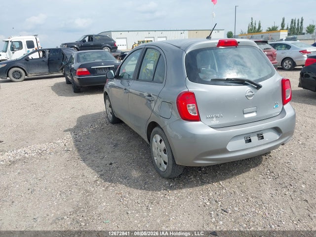 2015 Nissan Micra S/sr/sv მანქანა იყიდება აუქციონზე, vin: 3N1CK3CP3FL231104, აუქციონის ნომერი: 12672841