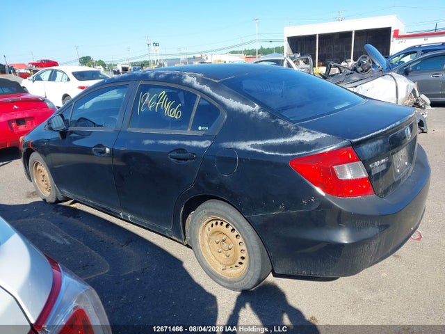 2012 Honda Civic Ex მანქანა იყიდება აუქციონზე, vin: 2HGFB2F55CH007059, აუქციონის ნომერი: 12671466