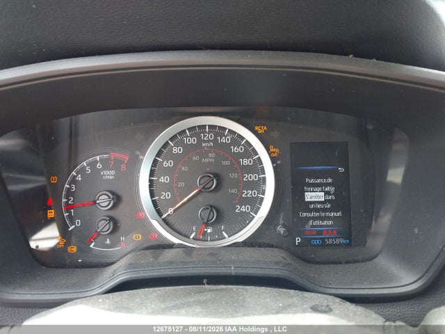 12675127 :رقم المزاد ، 7MUBAABGXNV005769 vin ، 2022 Toyota Corolla Cross Le مزاد بيع
