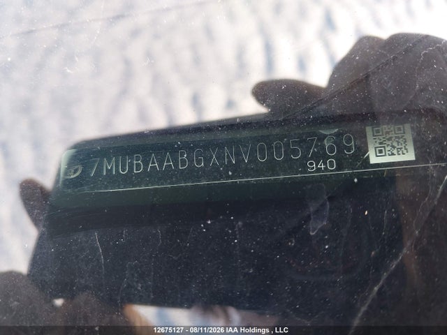 12675127 :رقم المزاد ، 7MUBAABGXNV005769 vin ، 2022 Toyota Corolla Cross Le مزاد بيع