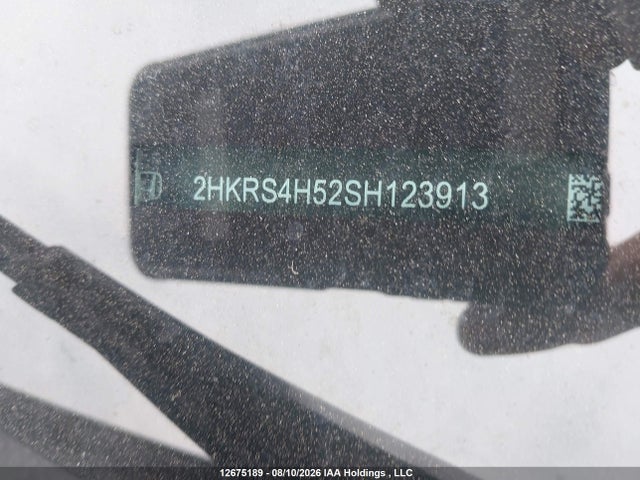 12675189 :رقم المزاد ، 2HKRS4H52SH123913 vin ، 2025 Honda Cr-v Sport مزاد بيع