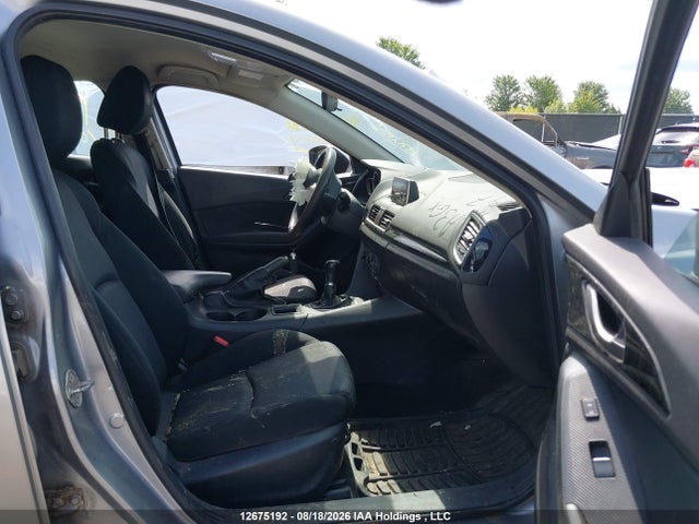 12675192 :رقم المزاد ، JM1BM1K79F1229647 vin ، 2015 Mazda Mazda3 Gx مزاد بيع