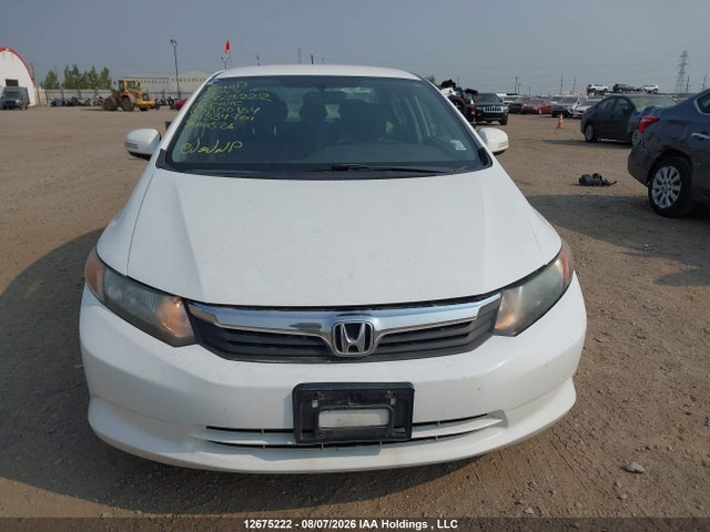 Продаж на аукціоні авто 2012 Honda Civic Hybrid, vin: JHMFB4F2XCS800154, номер лоту: 12675222