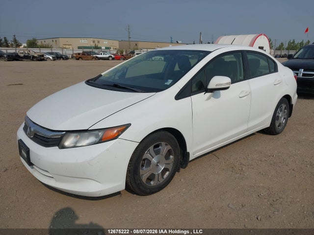Продаж на аукціоні авто 2012 Honda Civic Hybrid, vin: JHMFB4F2XCS800154, номер лоту: 12675222