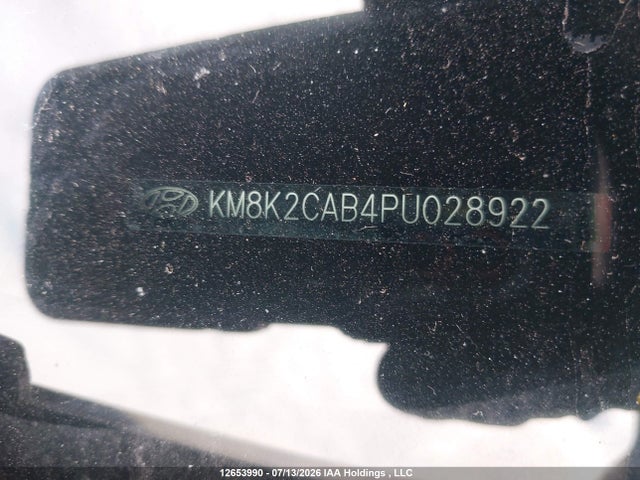 12653990 :رقم المزاد ، KM8K2CAB4PU028922 vin ، 2023 Hyundai Kona Se مزاد بيع