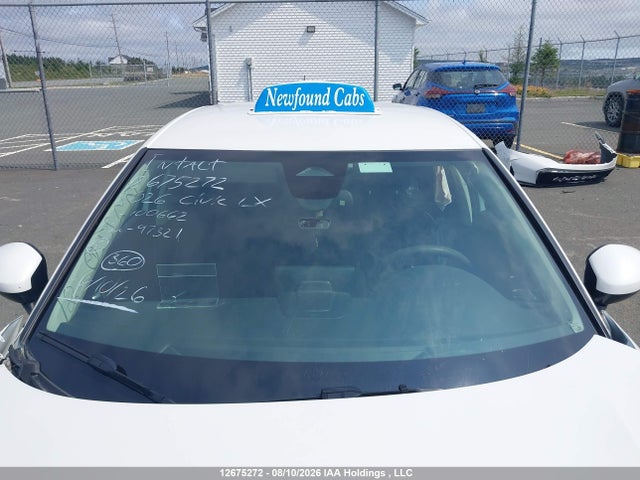 Продажа на аукционе авто 2026 Honda Civic Lx, vin: 2HGFE2F25TH100662, номер лота: 12675272