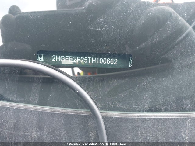 Продажа на аукционе авто 2026 Honda Civic Lx, vin: 2HGFE2F25TH100662, номер лота: 12675272
