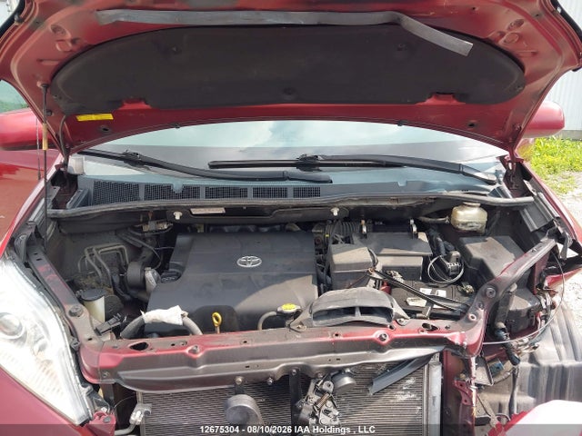 12675304 :رقم المزاد ، 5TDZK3DC9CS248496 vin ، 2012 Toyota Sienna مزاد بيع