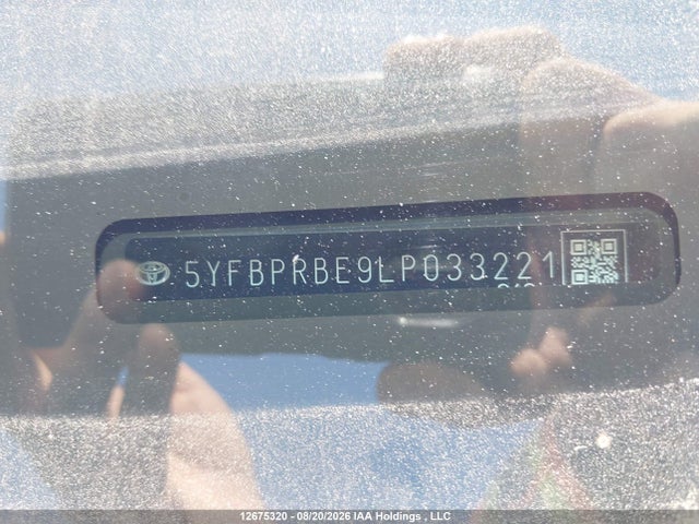 Toyota COROLLA LE 2020 5YFBPRBE9LP033221 Image 17