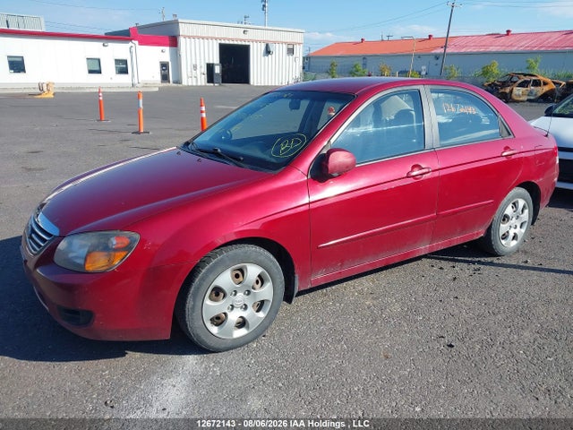 12672143 :رقم المزاد ، KNAFE221795650275 vin ، 2009 Kia Spectra Lx/lx Convenience/lx Premium مزاد بيع