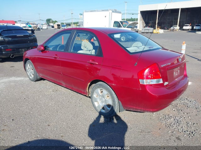 Aukcja sprzedaży 2009 Kia Spectra Lx/lx Convenience/lx Premium, vin: KNAFE221795650275, numer aukcji: 12672143