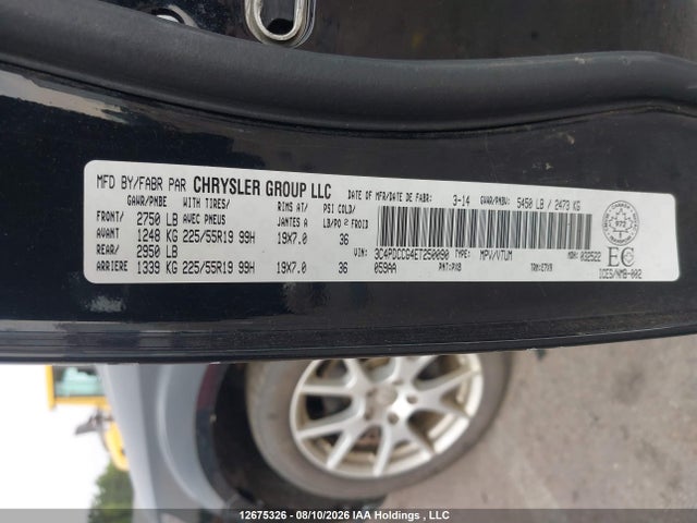Dodge Journey Sxt 2014 3C4PDCCG4ET250090 Image 9