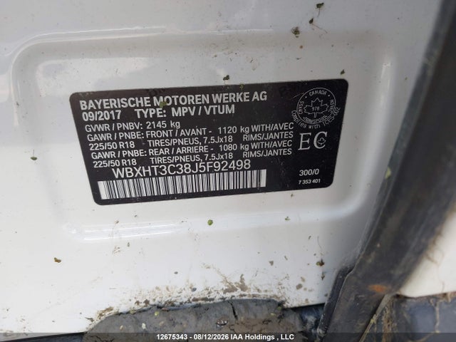 BMW X1 Xdrive28i 2018 WBXHT3C38J5F92498 Image 18