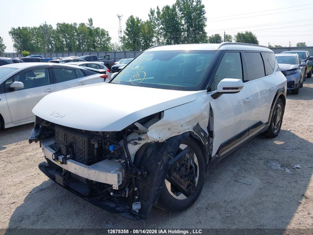 2024 Kia Ev9 Land/land W/premium Package მანქანა იყიდება აუქციონზე, vin: KNDADFS56R6032871, აუქციონის ნომერი: 12675358