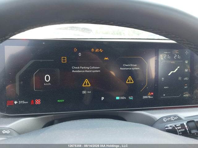 2024 Kia Ev9 Land/land W/premium Package მანქანა იყიდება აუქციონზე, vin: KNDADFS56R6032871, აუქციონის ნომერი: 12675358