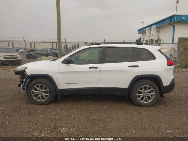 2018 Jeep Cherokee Sport მანქანა იყიდება აუქციონზე, vin: 1C4PJMAXXJD616796, აუქციონის ნომერი: 12675370