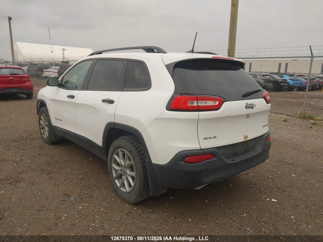 2018 Jeep Cherokee Sport მანქანა იყიდება აუქციონზე, vin: 1C4PJMAXXJD616796, აუქციონის ნომერი: 12675370