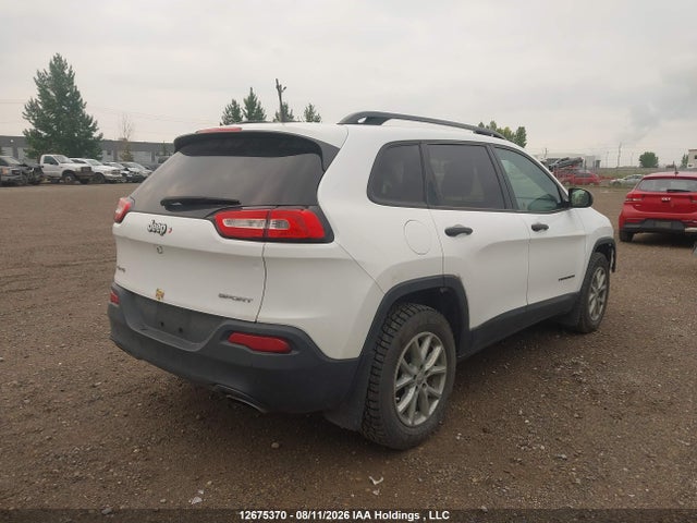 2018 Jeep Cherokee Sport მანქანა იყიდება აუქციონზე, vin: 1C4PJMAXXJD616796, აუქციონის ნომერი: 12675370