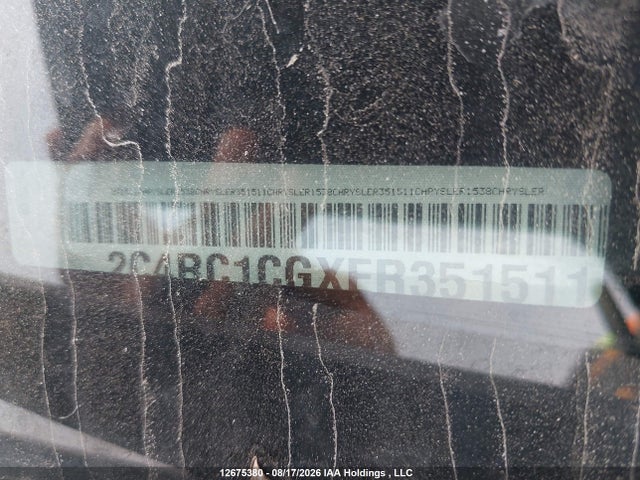 Aukcja sprzedaży 2014 Chrysler Town & Country Touring L, vin: 2C4RC1CGXER351511, numer aukcji: 12675380