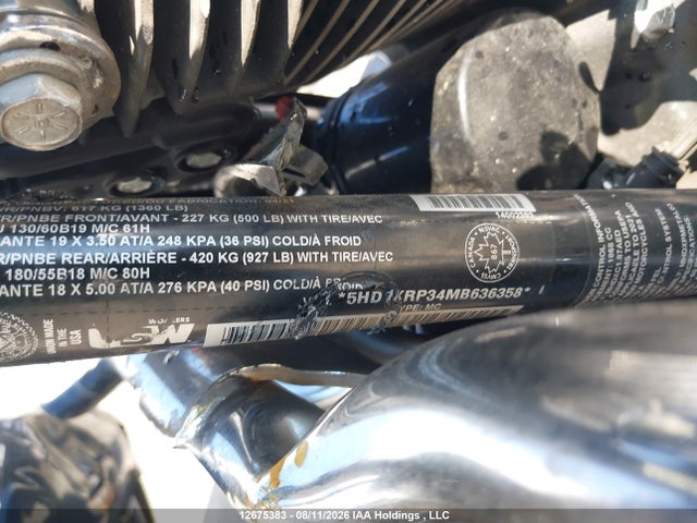 Продажа на аукционе авто 2021 Harley-davidson Flhxs, vin: 5HD1KRP34MB636358, номер лота: 12675383