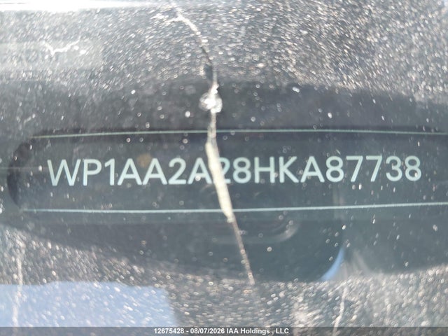 WP1AA2A28HKA87738 Porsche Cayenne Platinum Edition