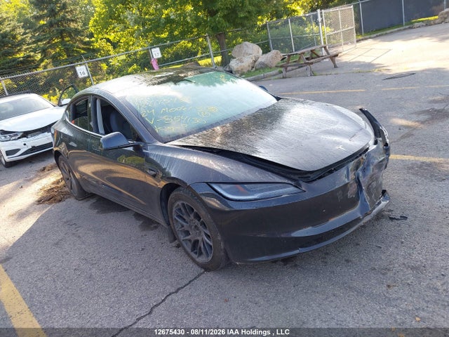 2024 Tesla Model 3 Long Range მანქანა იყიდება აუქციონზე, vin: 5YJ3E1EB0RF854130, აუქციონის ნომერი: 12675430