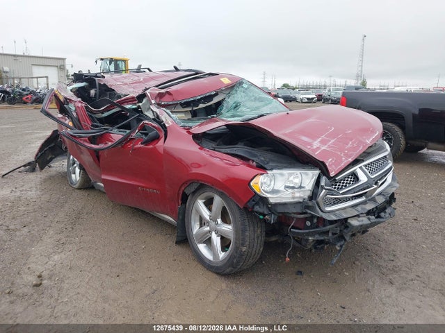 12675439 :رقم المزاد ، 1C4SDJET6DC602394 vin ، 2013 Dodge Durango Citadel مزاد بيع