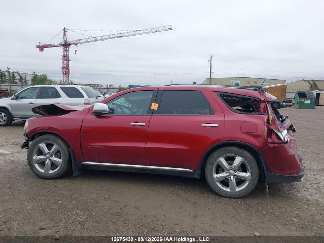 12675439 :رقم المزاد ، 1C4SDJET6DC602394 vin ، 2013 Dodge Durango Citadel مزاد بيع