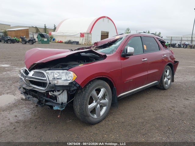 12675439 :رقم المزاد ، 1C4SDJET6DC602394 vin ، 2013 Dodge Durango Citadel مزاد بيع